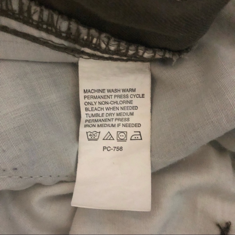 IZOD Cotton Cargo Shorts Sz 34 - Picture 9 of 9